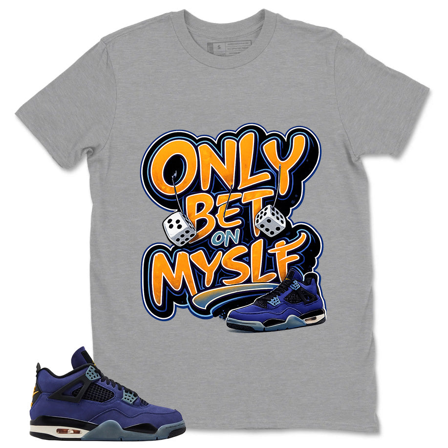 Bet On Myself Shirt - Match Air Jordan 4 Retro Lakers