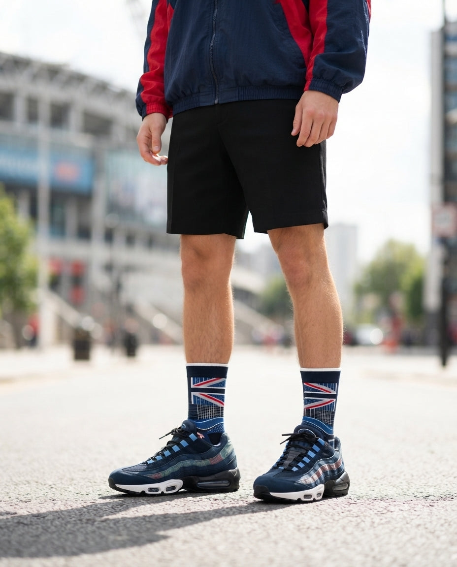 Big Bubble SE Socks – Air Max 95 Inspired Mid-Calf Unisex Crew Socks