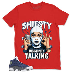 Big Money Talking Shirt - Match Air Jordan 13 Flint 2020