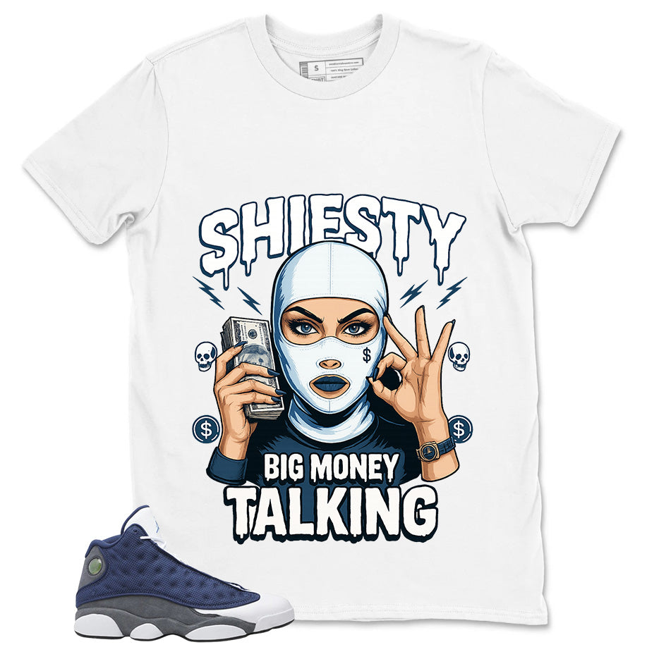 Big Money Talking Shirt - Match Air Jordan 13 Flint 2020