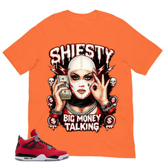 Big Money Talking Shirt - Match Air Jordan 4 Toro Bravo