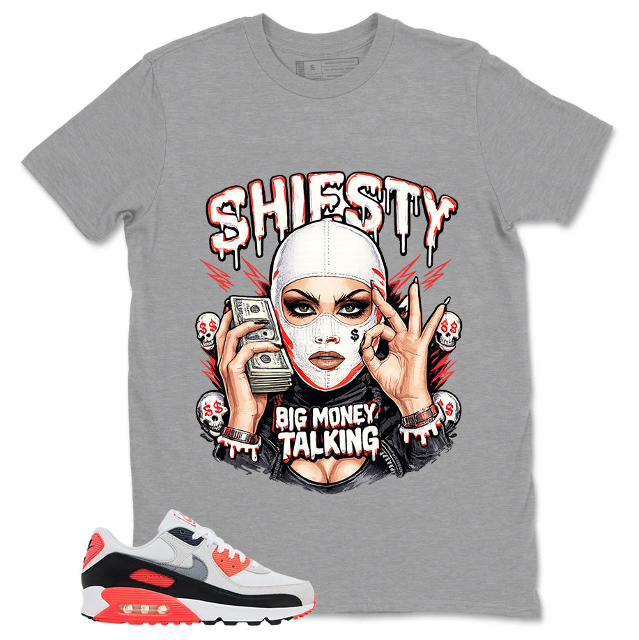 Big Money Talking Shirt - Match Air Max 90 Infrared