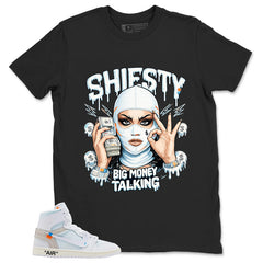 Big Money Talking Shirt - Match Virgil Abloh x Air Jordan 1 Alaska