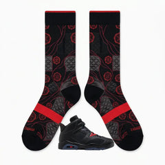 Bin23 Socks – Air Jordan 6 Premio Inspired Mid-Calf Unisex Crew Socks