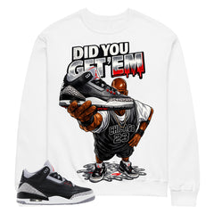 Black Cement 3s Zadago Shirt Did You Get Em MJ Graphic