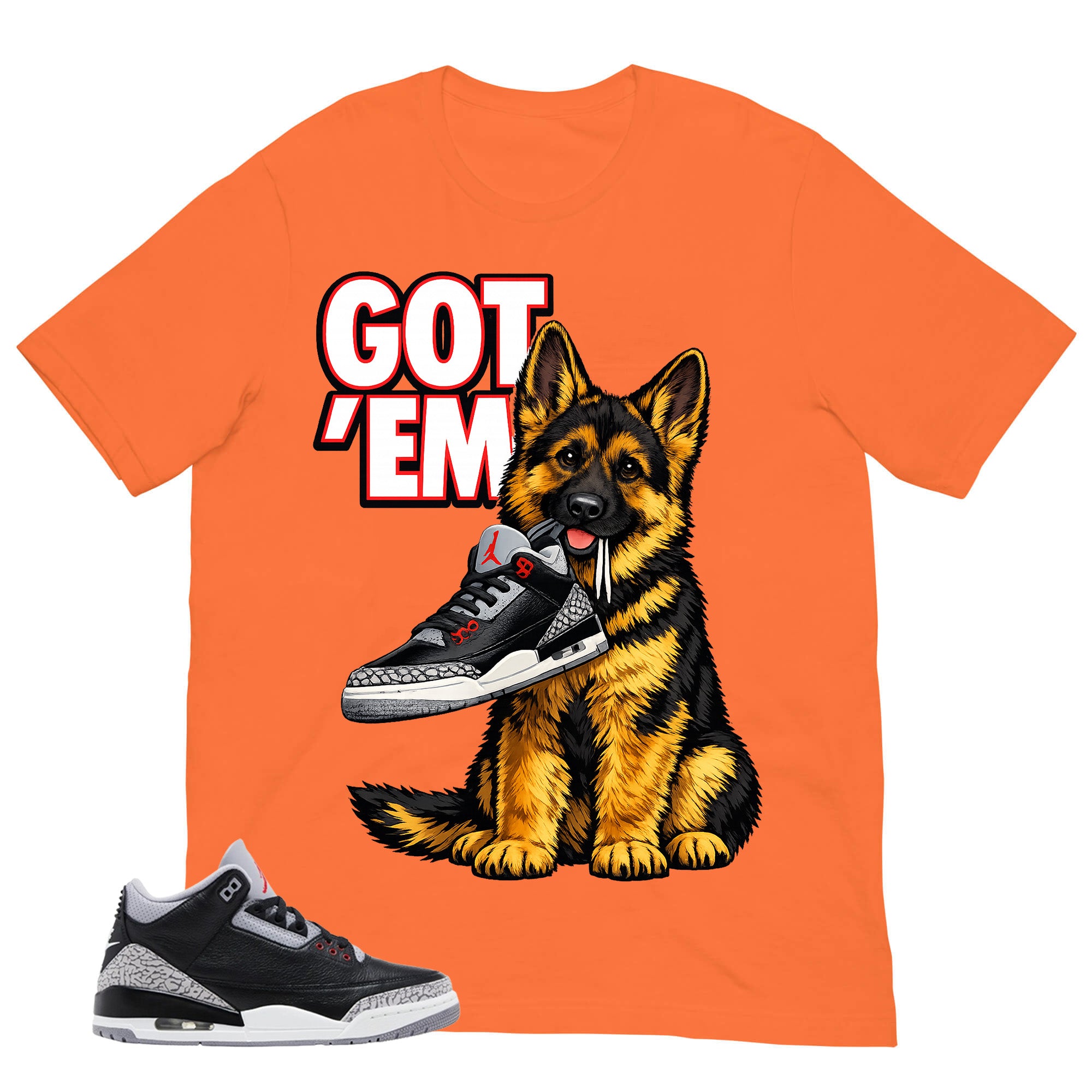 Black Cement 3s Zadago Shirt Got Em Gs Graphic