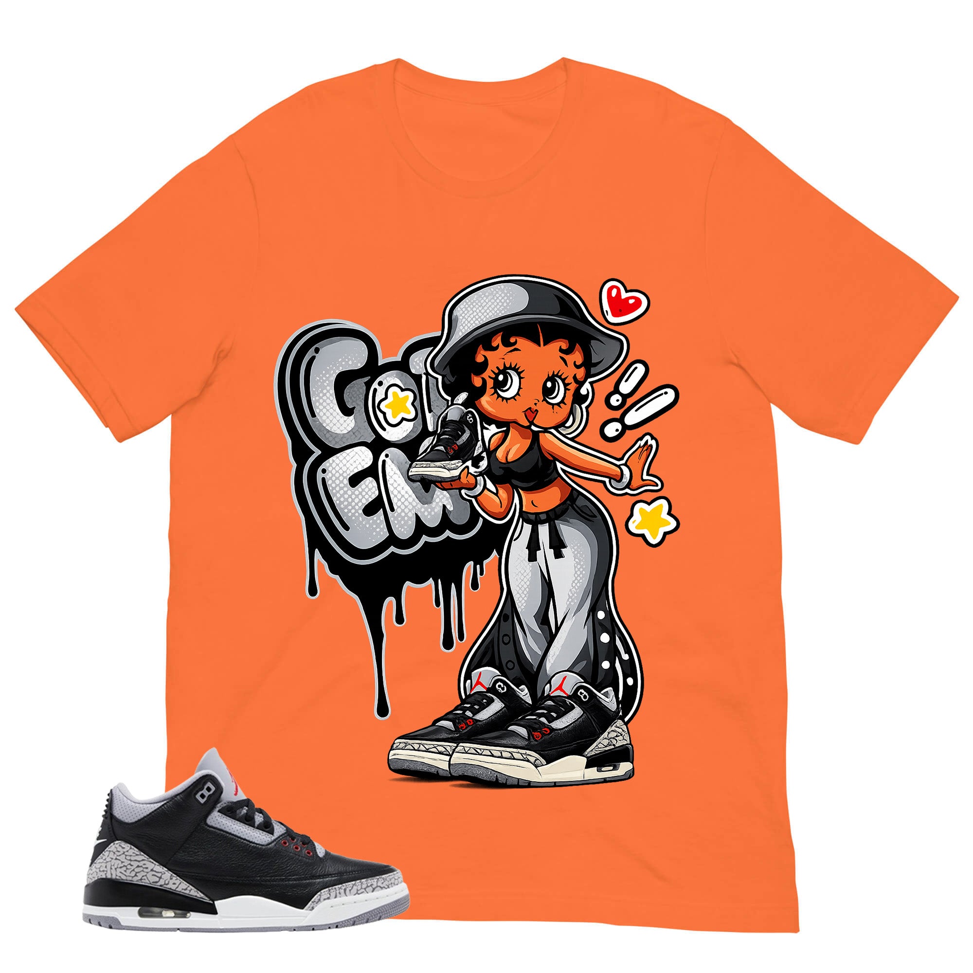 Black Cement 3s Zadago Shirt Got Em Lady Graphic