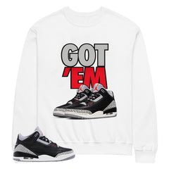 Black Cement 3s Zadago Shirt Got Em Graphic