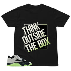 Black Night Silver Chase B x Travis Scott Jumpman Shirt Think Outside The Box Graphic