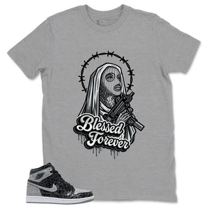Black Rebellionaire 1s Zadago Shirt Blessed Forever Graphic