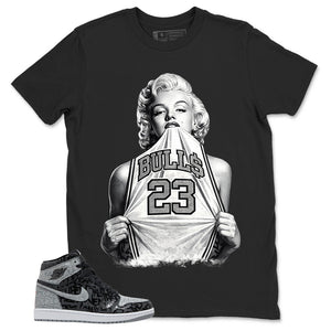 Black Rebellionaire 1s Zadago Shirt Bull 23 Marilyn Graphic