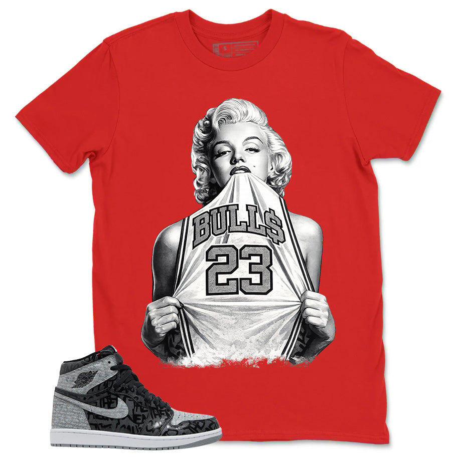 Black Rebellionaire 1s Zadago Shirt Bull 23 Marilyn Graphic