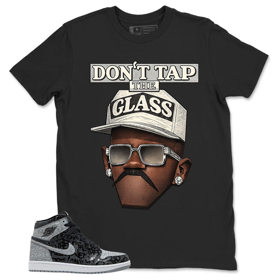Black Rebellionaire 1s Zadago Shirt Don't Tap The Glass Graphic