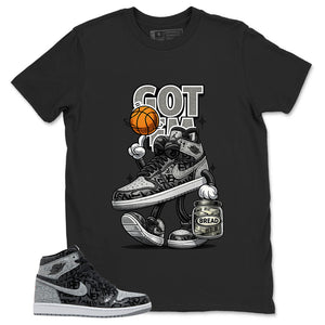 Black Rebellionaire 1s Zadago Shirt Got Em Bread Graphic