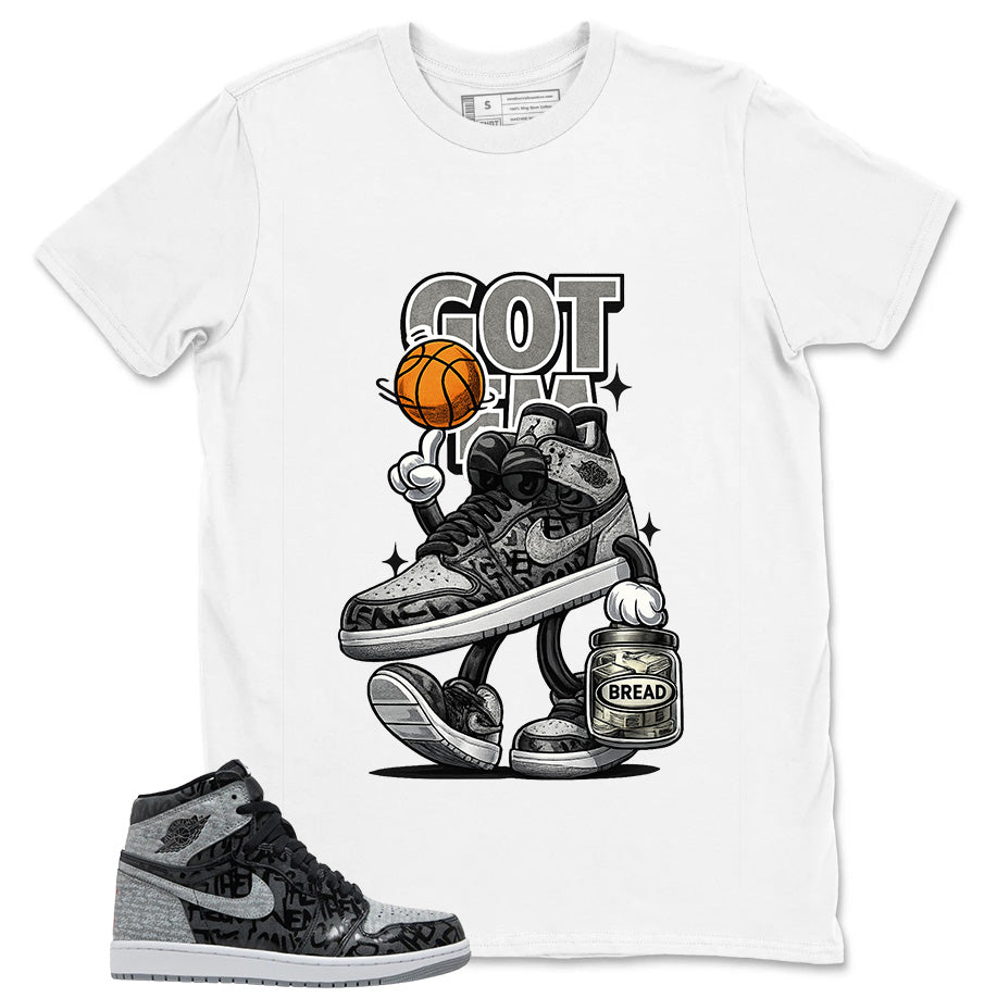 Black Rebellionaire 1s Zadago Shirt Got Em Bread Graphic