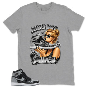 Black Rebellionaire 1s Zadago Shirt Kiss My Airs Graphic