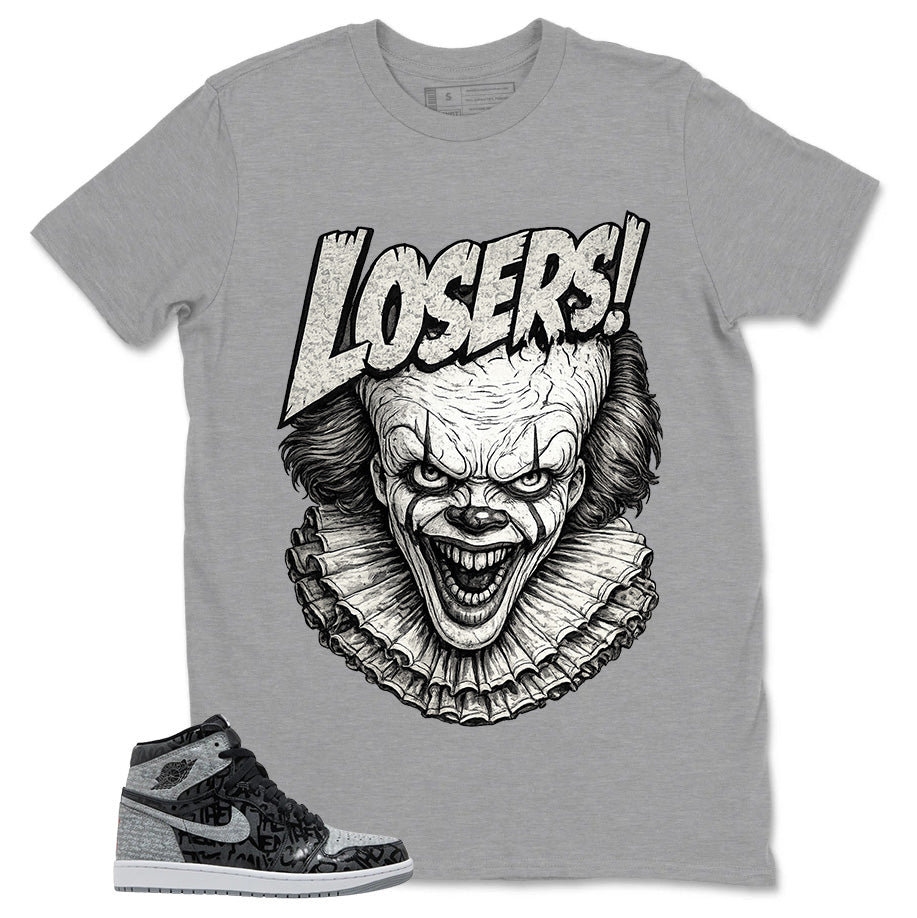Black Rebellionaire 1s Zadago Shirt Loser IT Graphic