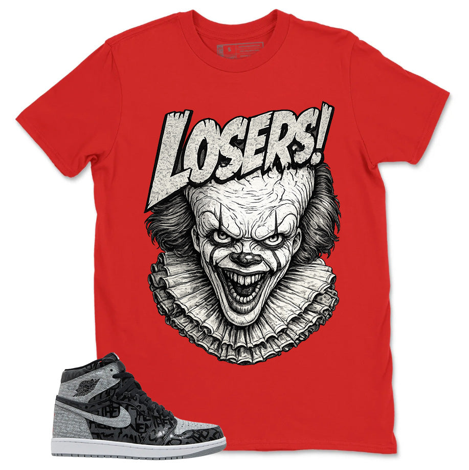 Black Rebellionaire 1s Zadago Shirt Loser IT Graphic