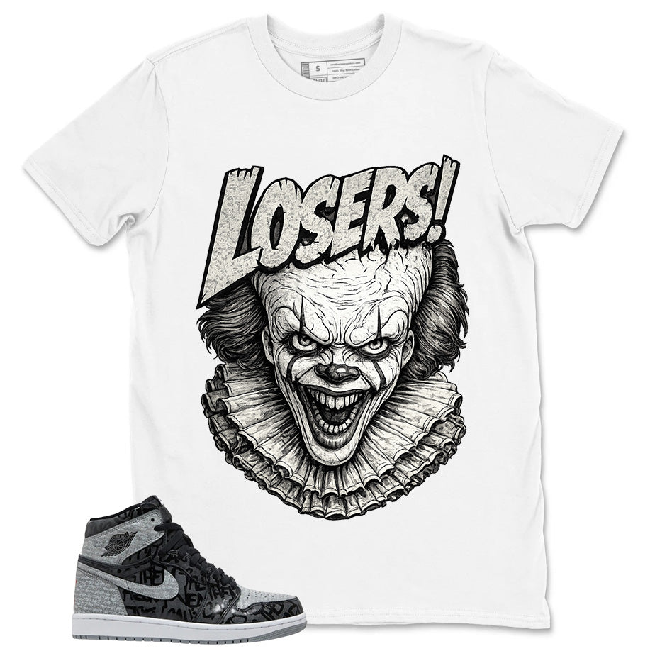 Black Rebellionaire 1s Zadago Shirt Loser IT Graphic