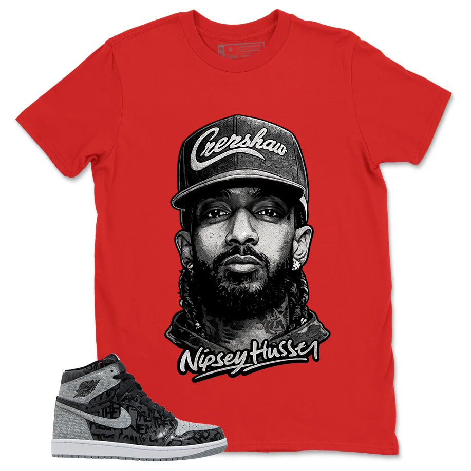 Black Rebellionaire 1s Zadago Shirt Nipsey Big Head Graphic