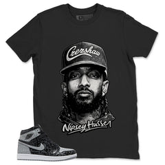 Black Rebellionaire 1s Zadago Shirt Nipsey Big Head Graphic