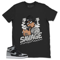 Black Rebellionaire 1s Zadago Shirt Savage Graphic