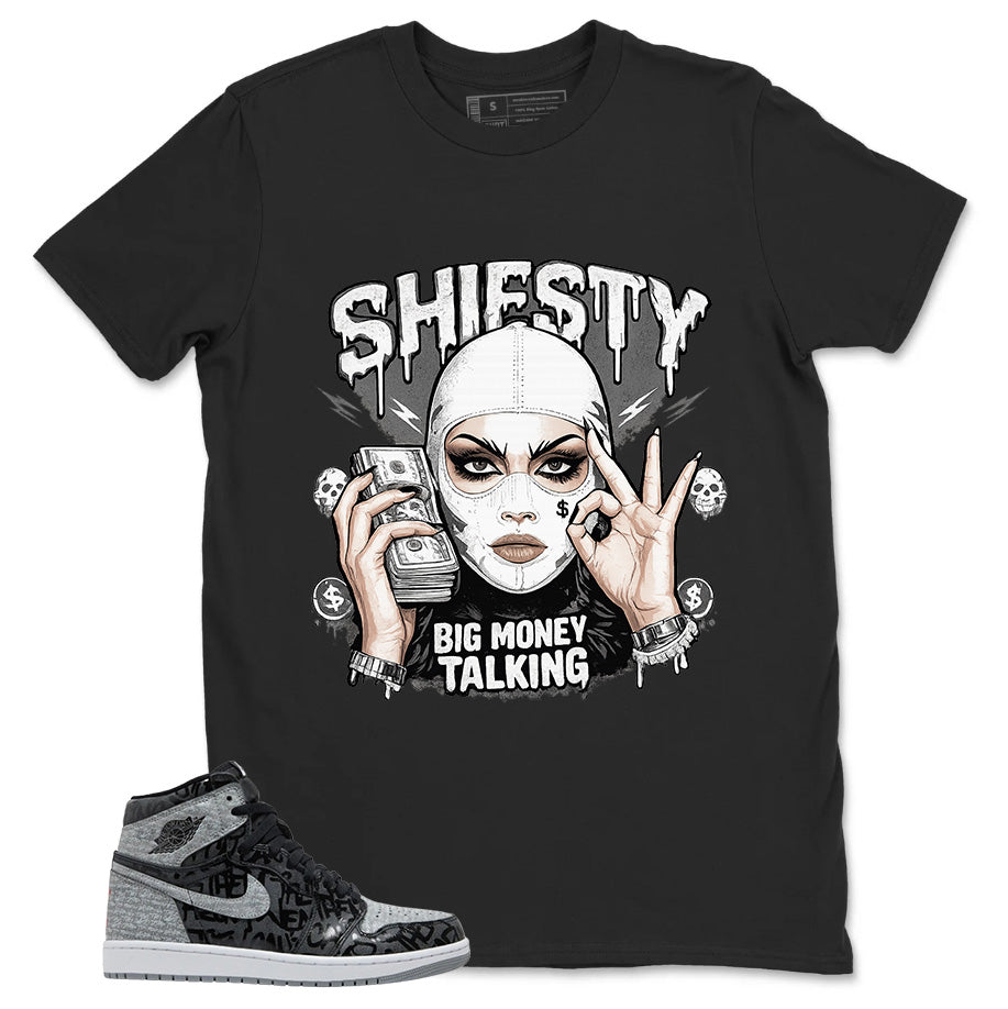 Black Rebellionaire 1s Zadago Shirt Shiesty Big Money Talking Graphic