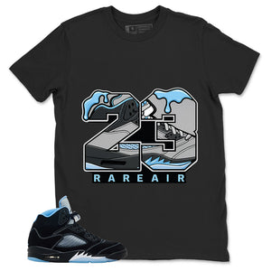 Black University Blue 6s Zadago Shirt 23 Rare Air Graphic