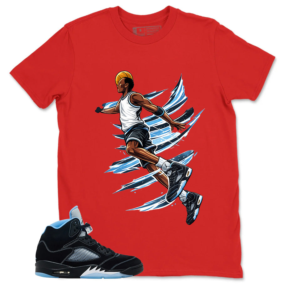 Black University Blue 6s Zadago Shirt Air Ball Graphic