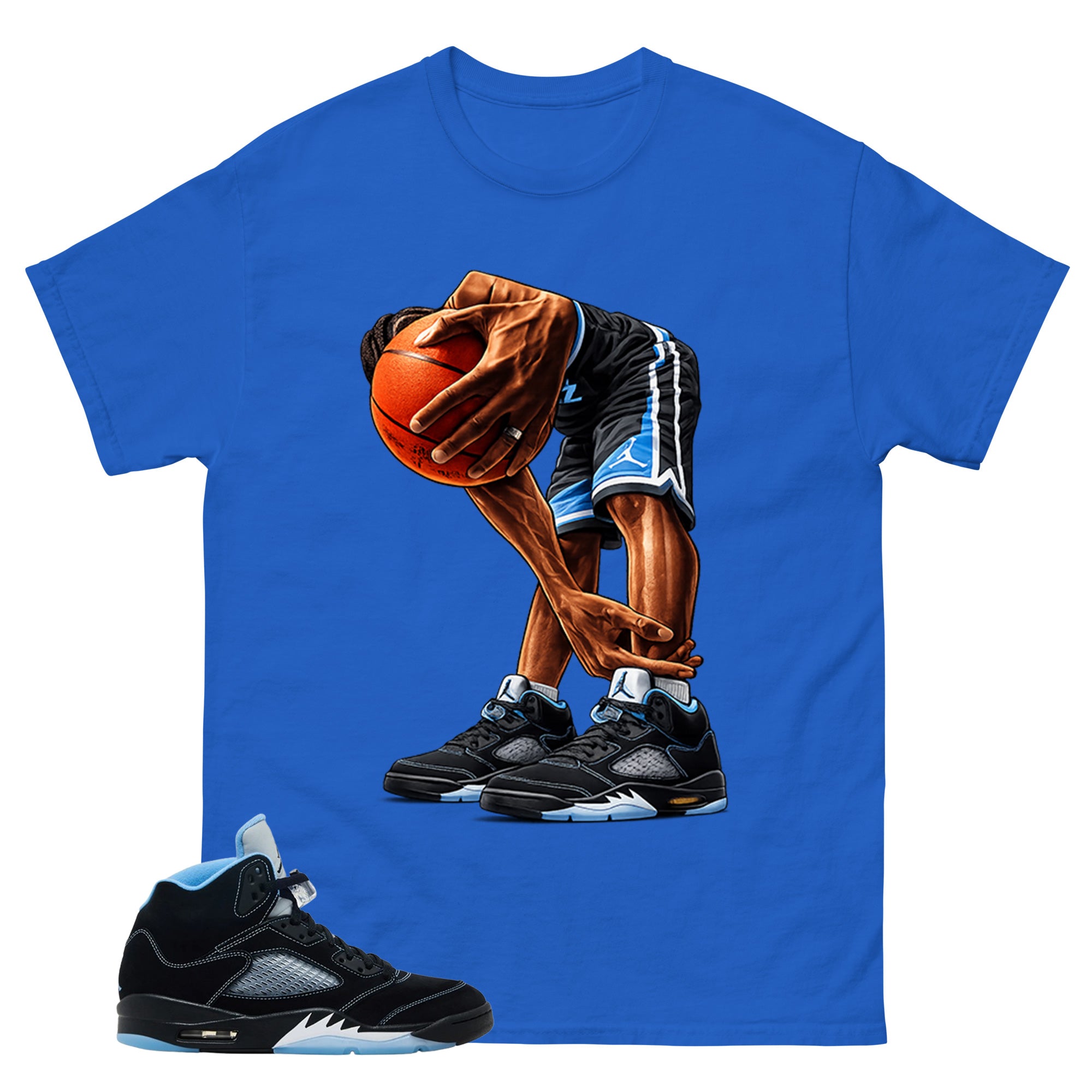 Black University Blue 6s Zadago Shirt Ball Time Graphic