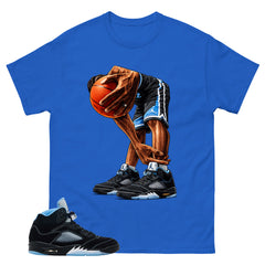 Black University Blue 6s Zadago Shirt Ball Time Graphic