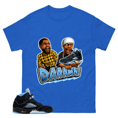 Black University Blue 6s Zadago Shirt Daaamn Sneaker Graphic
