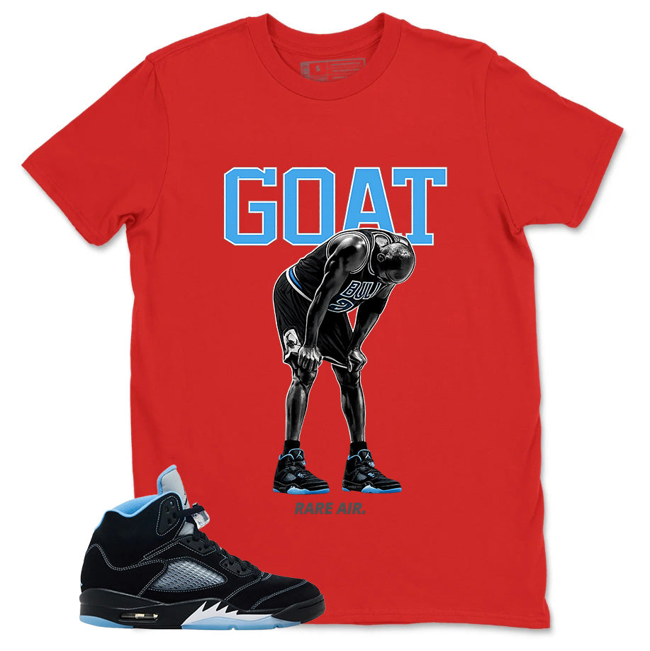 Black University Blue 6s Zadago Shirt Goat Rare Air Graphic
