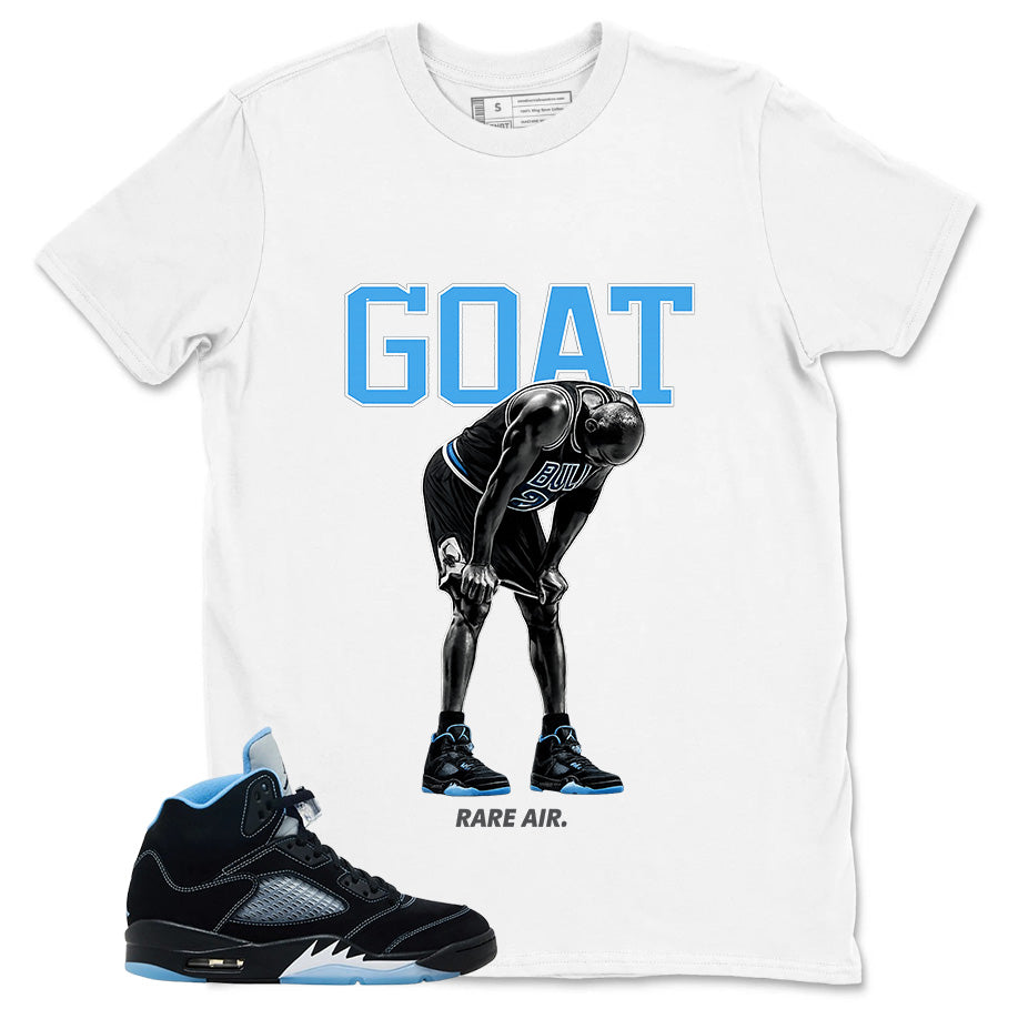 Black University Blue 6s Zadago Shirt Goat Rare Air Graphic