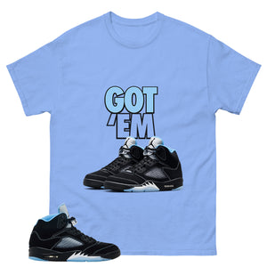 Black University Blue 6s Zadago Shirt Got Em Graphic