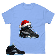 Black University Blue 6s Zadago Shirt Kickmas Graphic