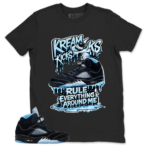 Black University Blue 6s Zadago Shirt Kream Kicks Graphic