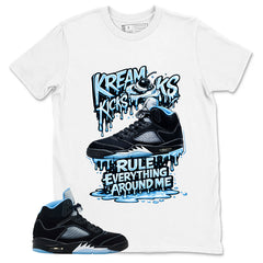 Black University Blue 6s Zadago Shirt Kream Kicks Graphic