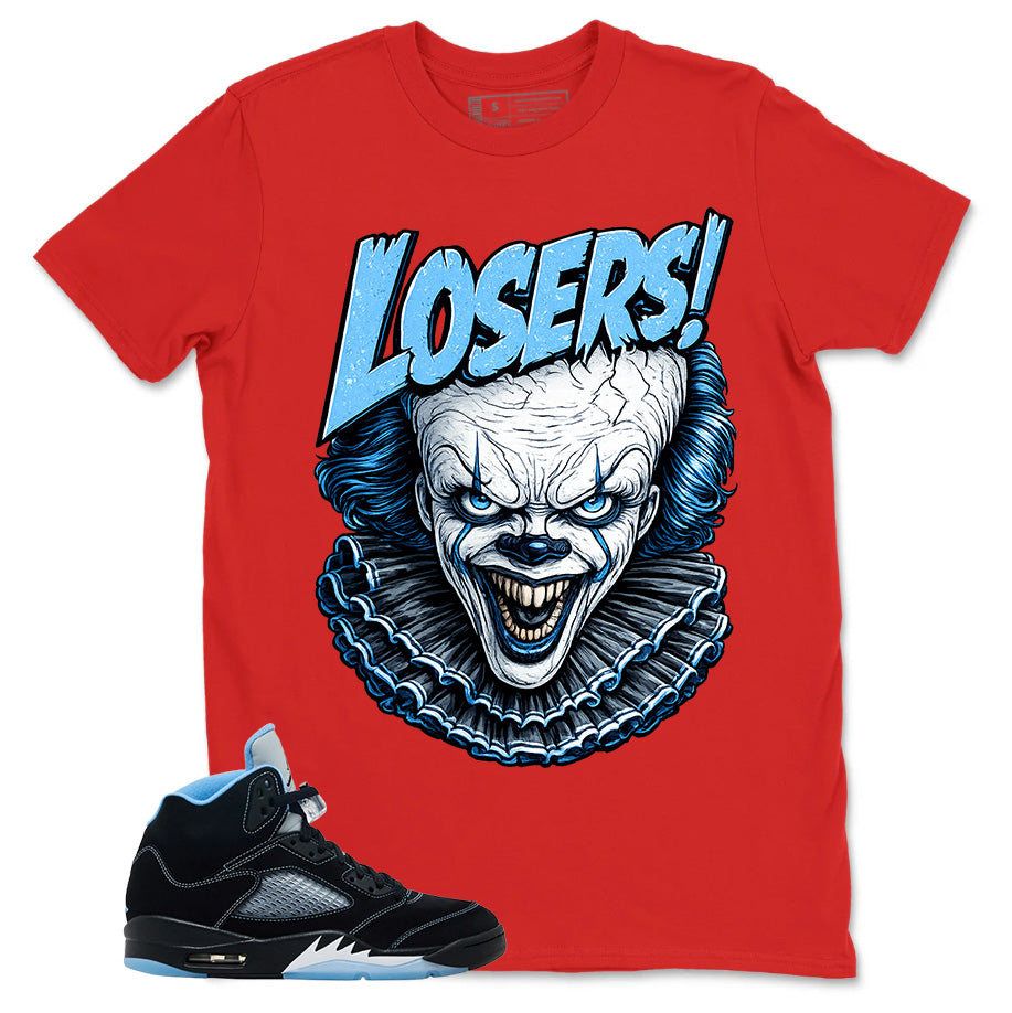 Black University Blue 6s Zadago Shirt Loser IT Graphic