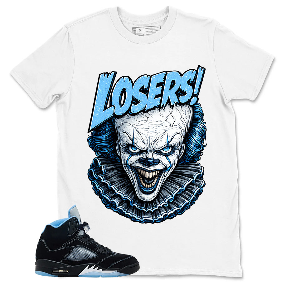 Black University Blue 6s Zadago Shirt Loser IT Graphic