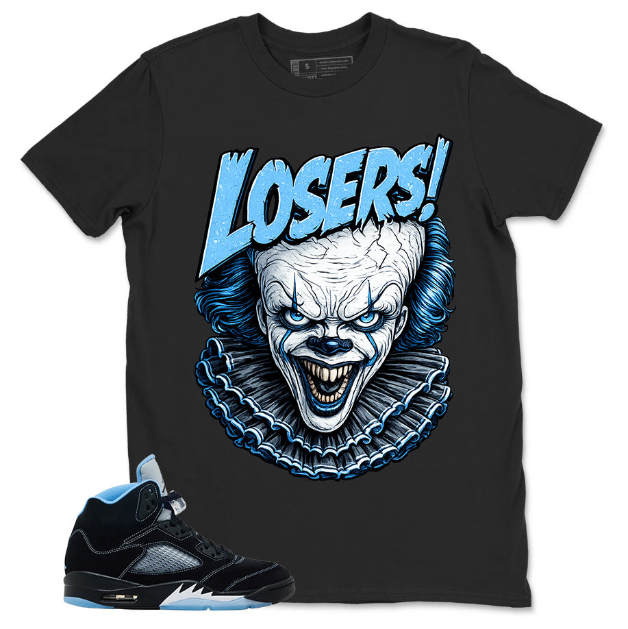 Black University Blue 6s Zadago Shirt Loser IT Graphic
