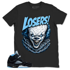 Black University Blue 6s Zadago Shirt Loser IT Graphic