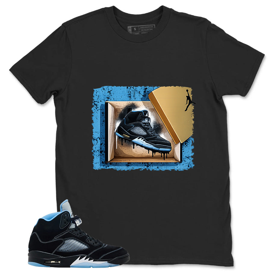 Black University Blue 6s Zadago Shirt New Kicks Graphic