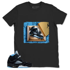 Black University Blue 6s Zadago Shirt New Kicks Graphic