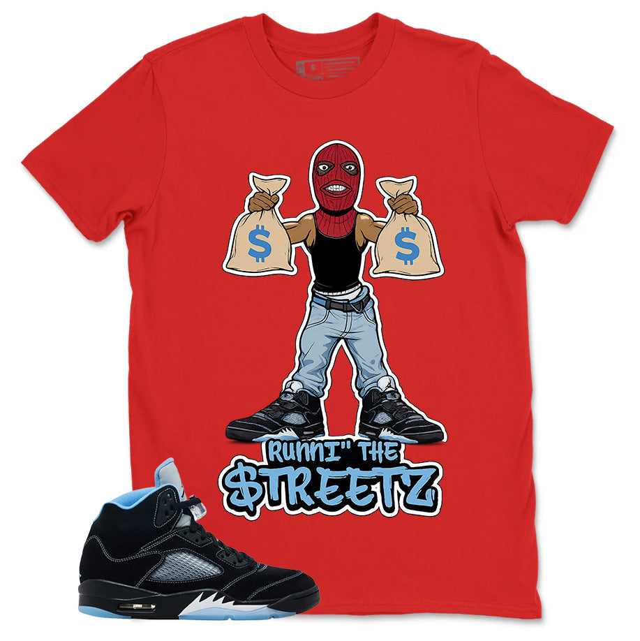 Black University Blue 6s Zadago Shirt Runnin The Street Graphic
