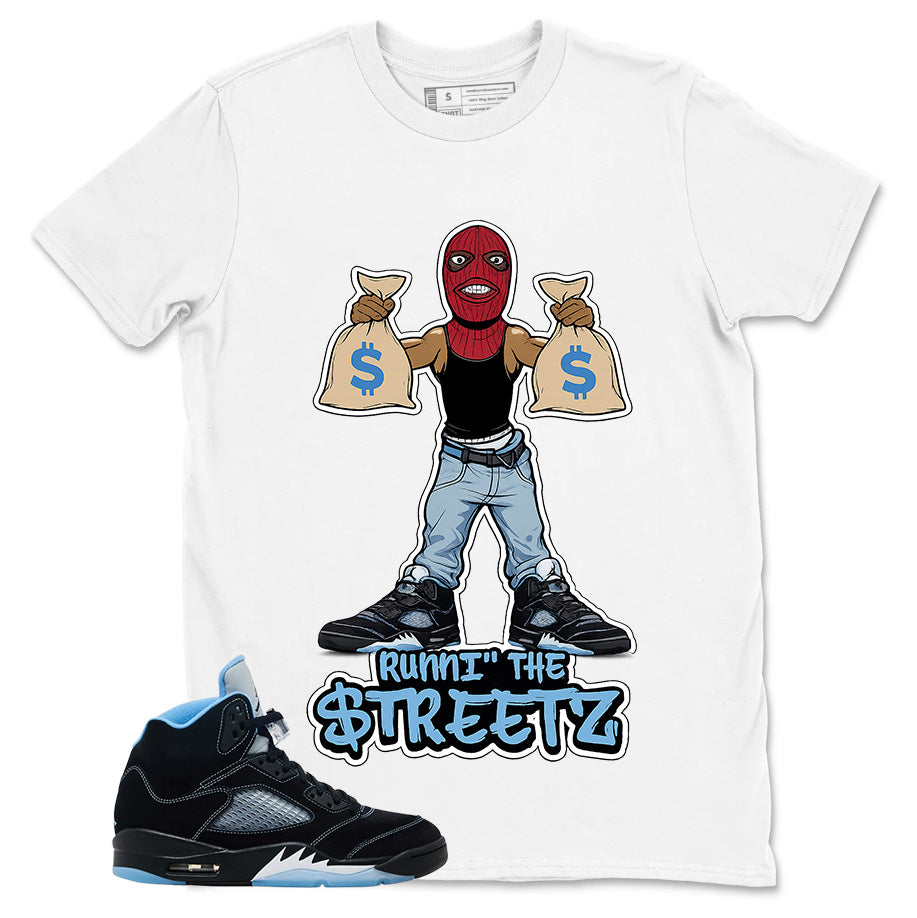 Black University Blue 6s Zadago Shirt Runnin The Street Graphic