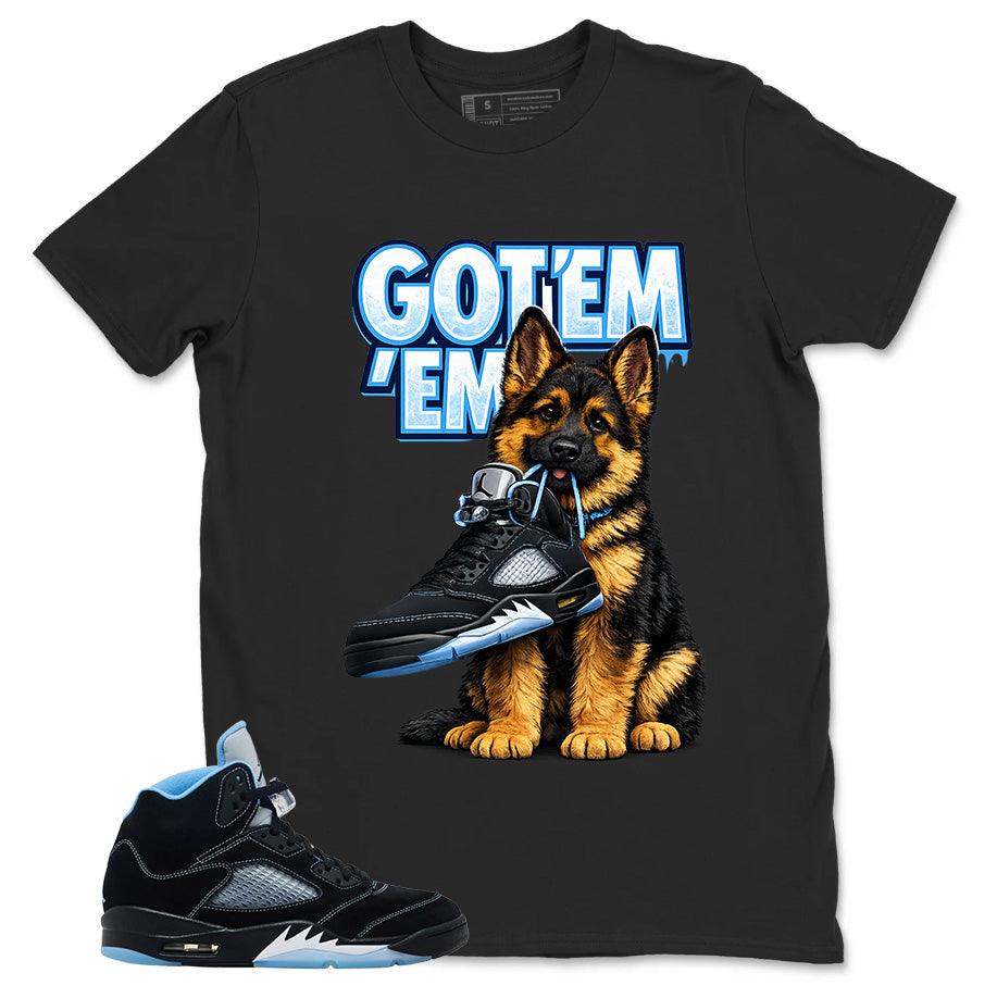 Black University Blue Air Jordan 6 Zadago Shirt Got Em GS Graphic