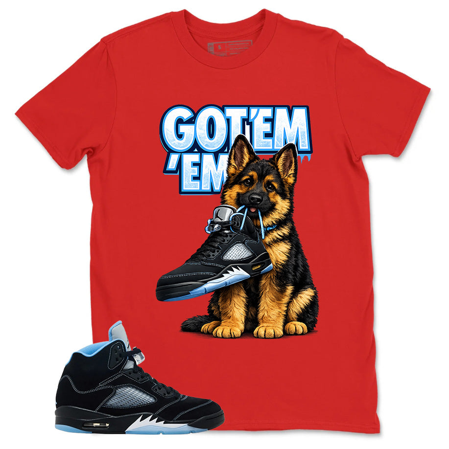 Black University Blue Air Jordan 6 Zadago Shirt Got Em GS Graphic