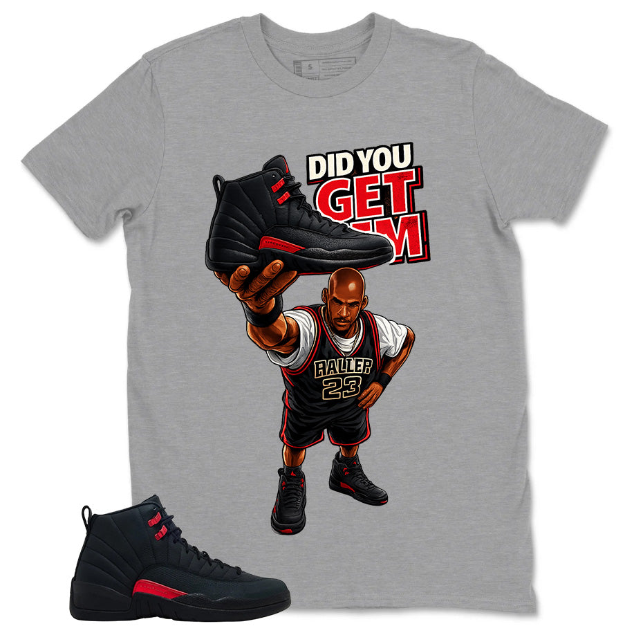 Black Varsity Red Bloodline 12s Zadago Shirt Did You Get Em Graphic
