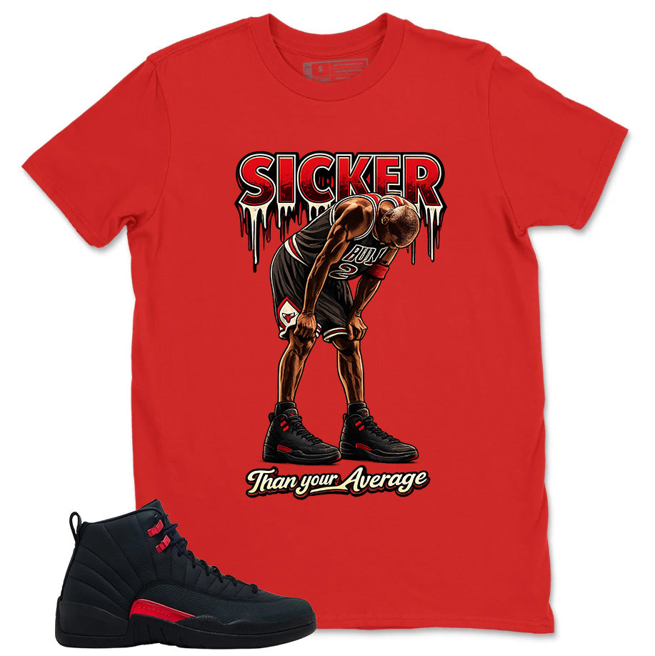 Black Varsity Red Bloodline 12s Zadago Shirt Sicker Than Your Average Graphic